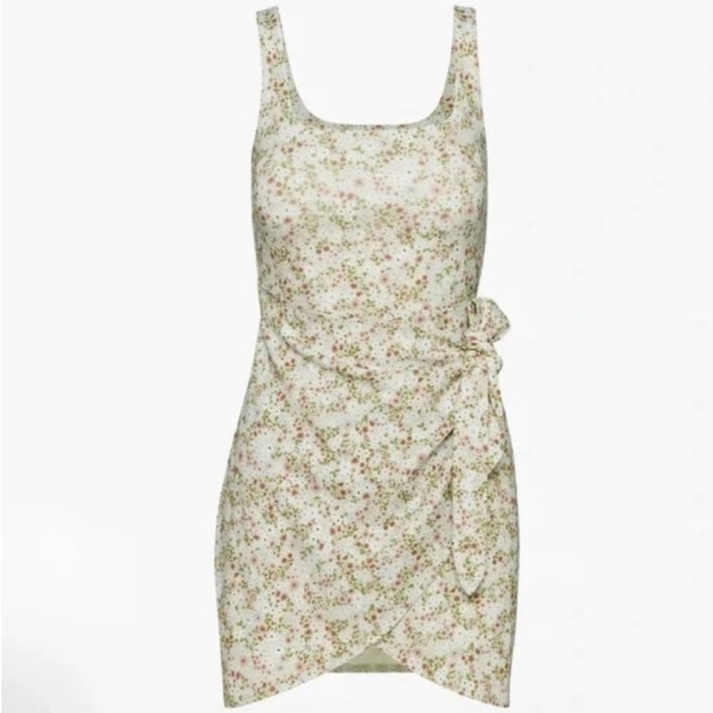 Aritzia Wilfred Pastel Sage Saturn Dress
